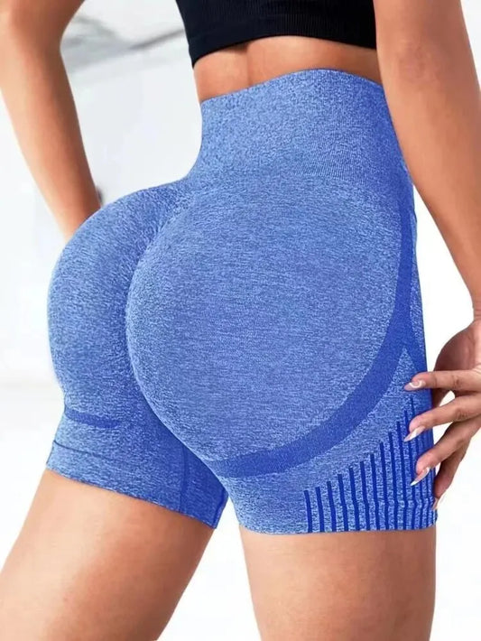 High-Waist Yoga Shorts